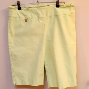Light lime green burmuda shorts